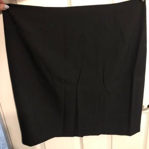 Black pencil skirt
